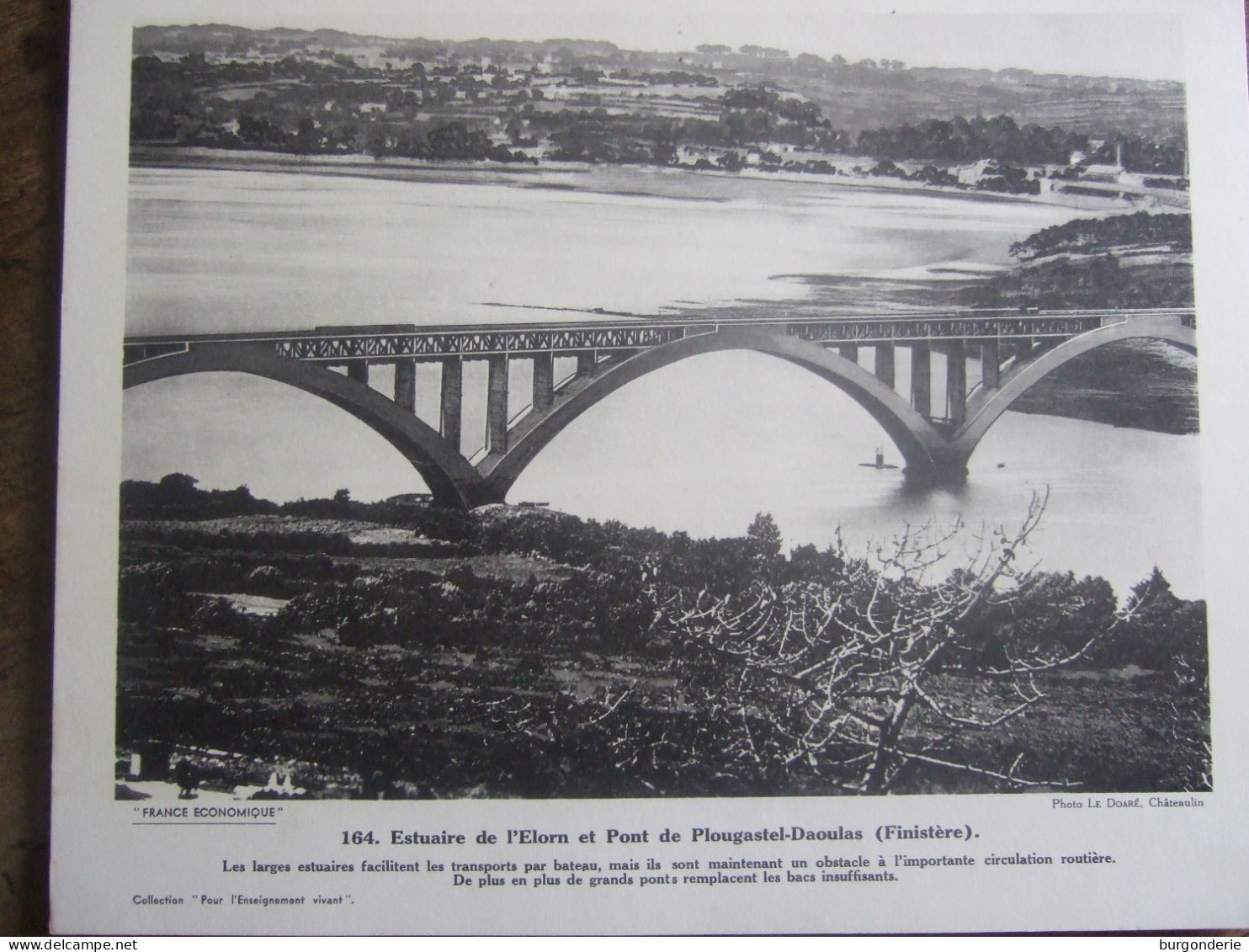 ESTUAIRE DE L 'ELORN ET PONT DE PLOUGASTEL -DAOULAS - Geografia