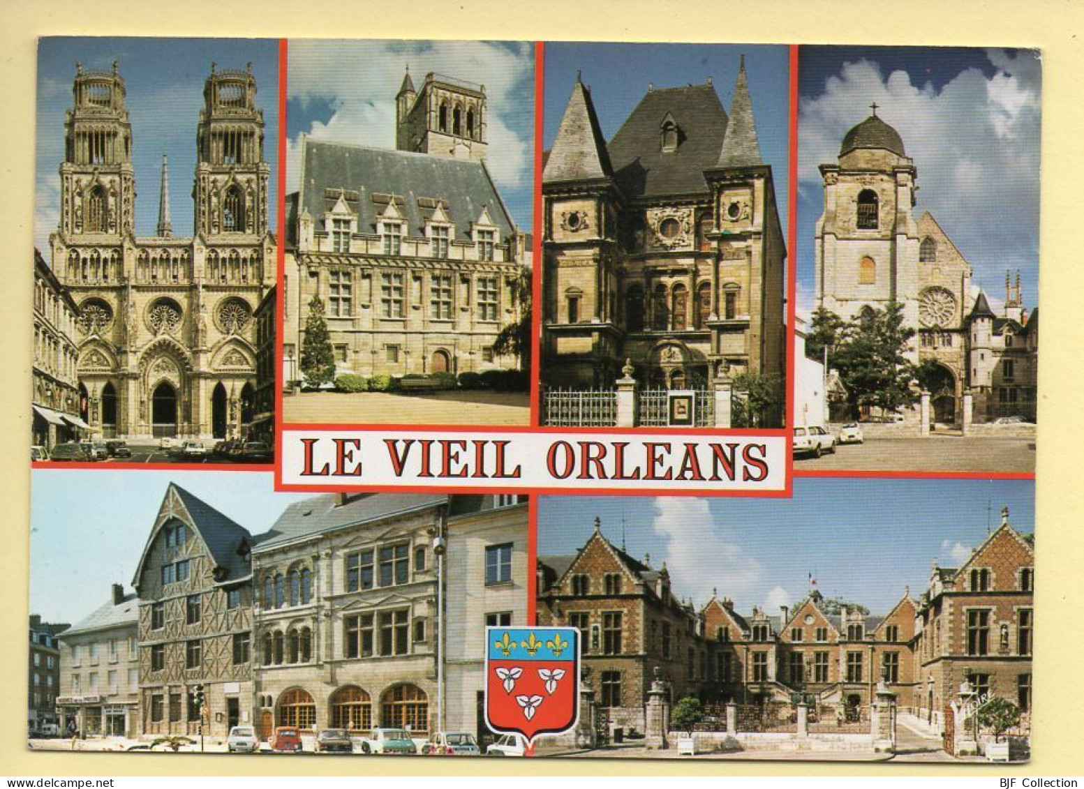 45. ORLEANS - Le Viel Orléans – Multivues – Blason (voir Scan Recto/verso) - Orleans
