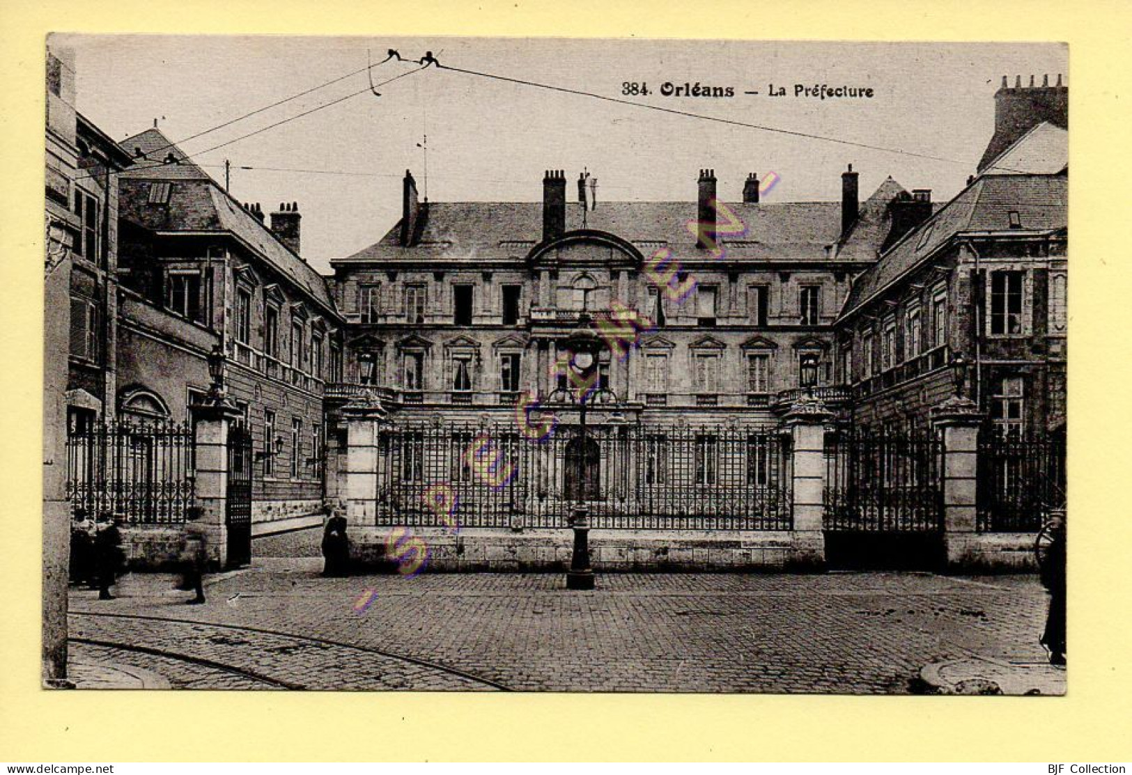 45. ORLEANS - La Préfecture (animée) (voir Scan Recto/verso) - Orleans