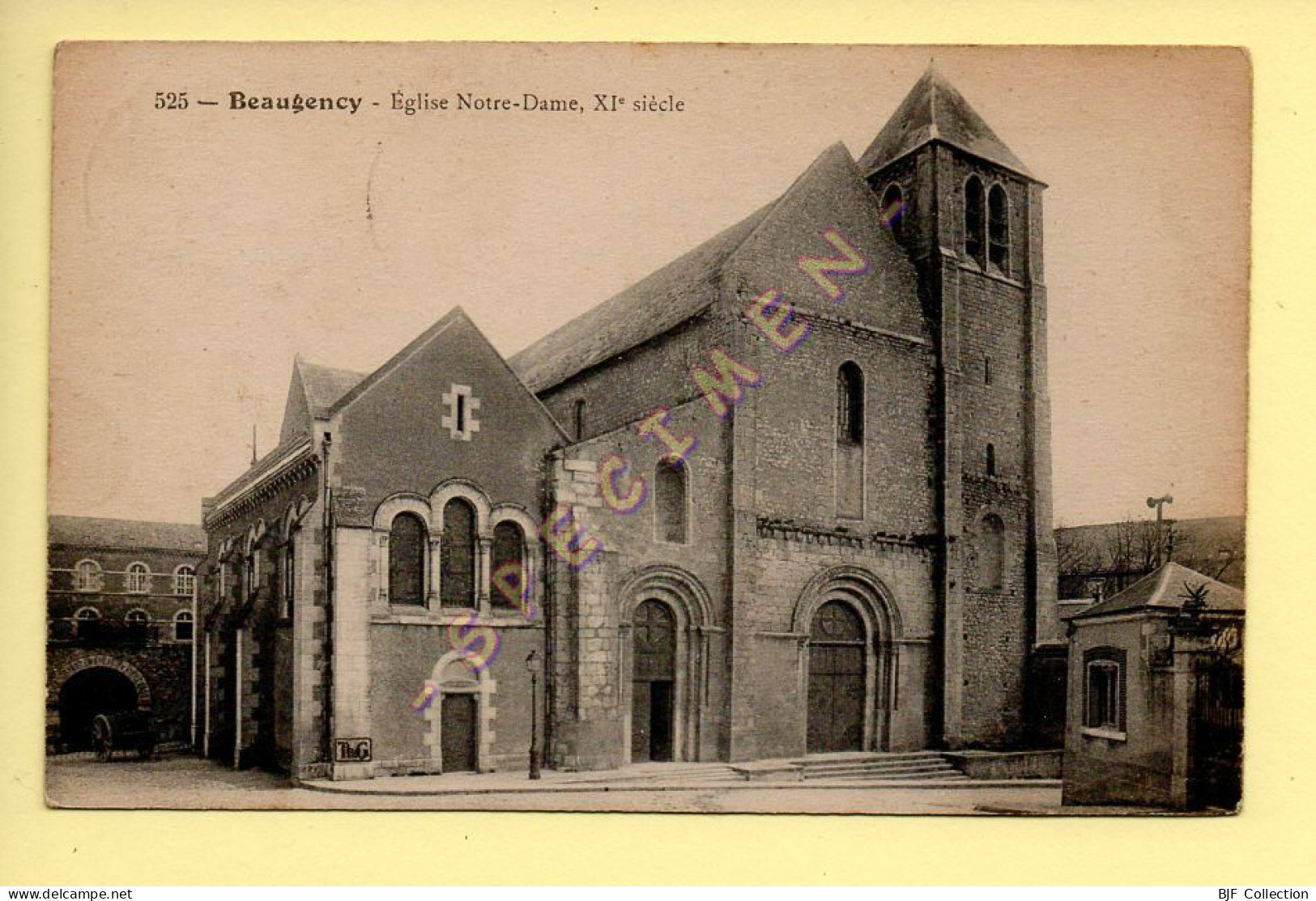 45. BEAUGENCY - Eglise Notre-Dame, Xlè Siècle (voir Scan Recto/verso) - Beaugency