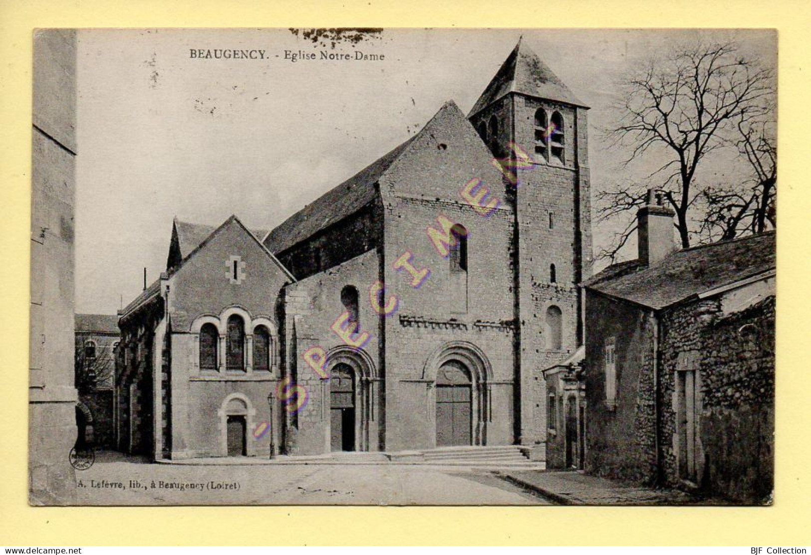 45. BEAUGENCY - Eglise Notre-Dame (voir Scan Recto/verso) - Beaugency