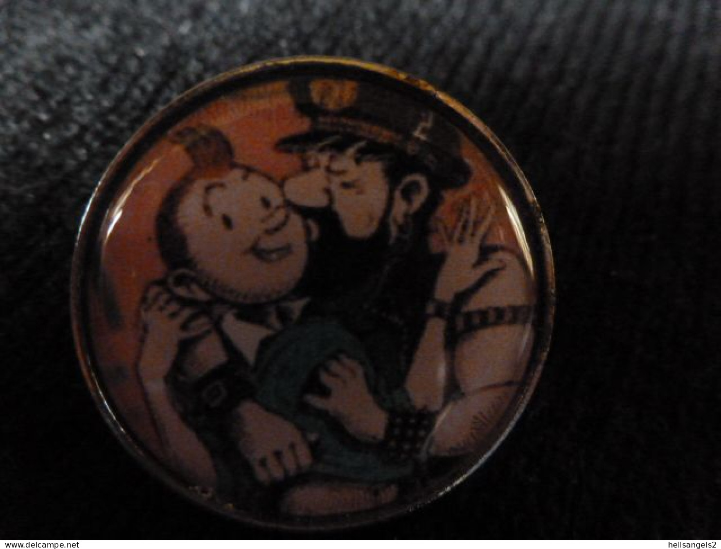 Serie 3 Pins Tintin Humour Fun Sexy Sex Erotique Sexe - Comics