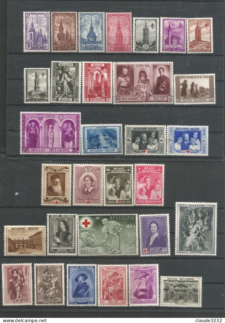 7.Belgique : Timbres Neufs** - Collezioni