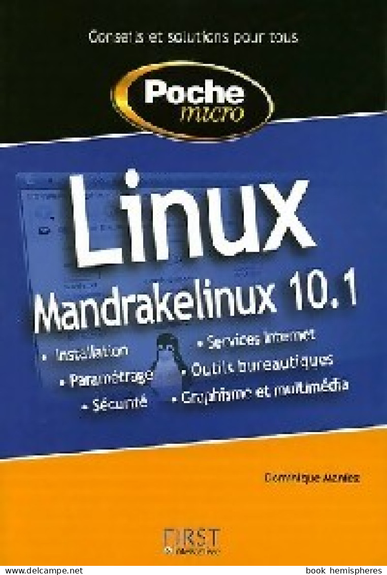 Linux : Mandrakelinux 10.1 (2005) De Dominique Maniez - Informatica