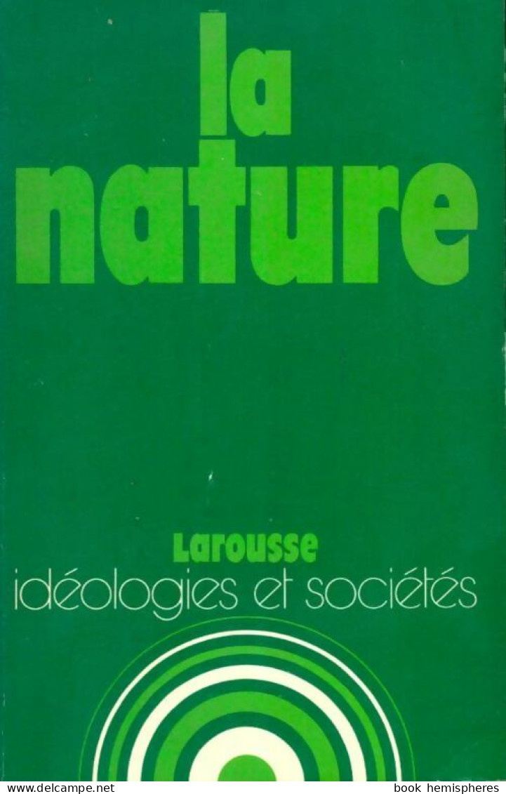 La Nature (1978) De Bernard Valette - Nature