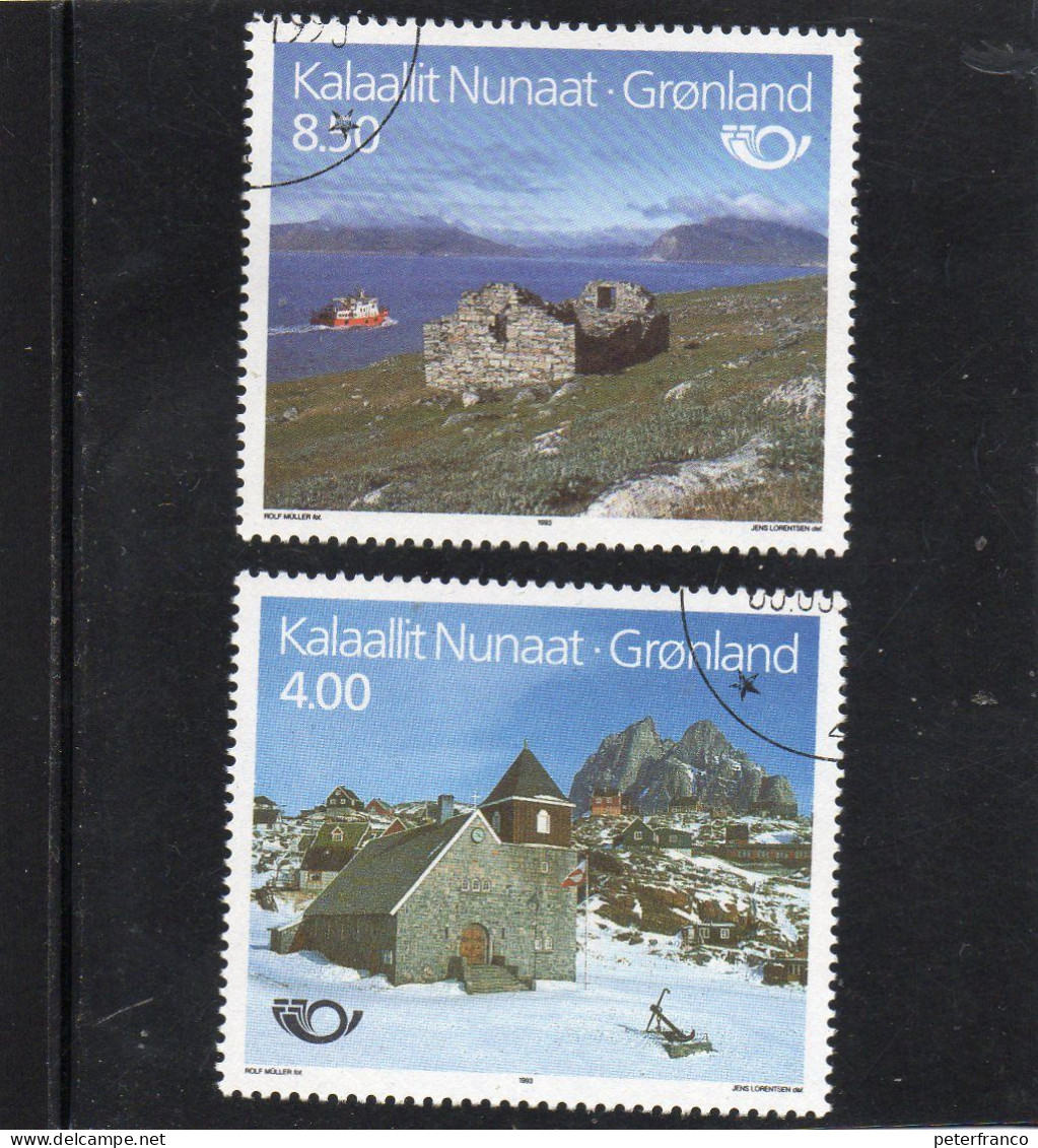 1993 Groenlandia -  Turismo - Unused Stamps