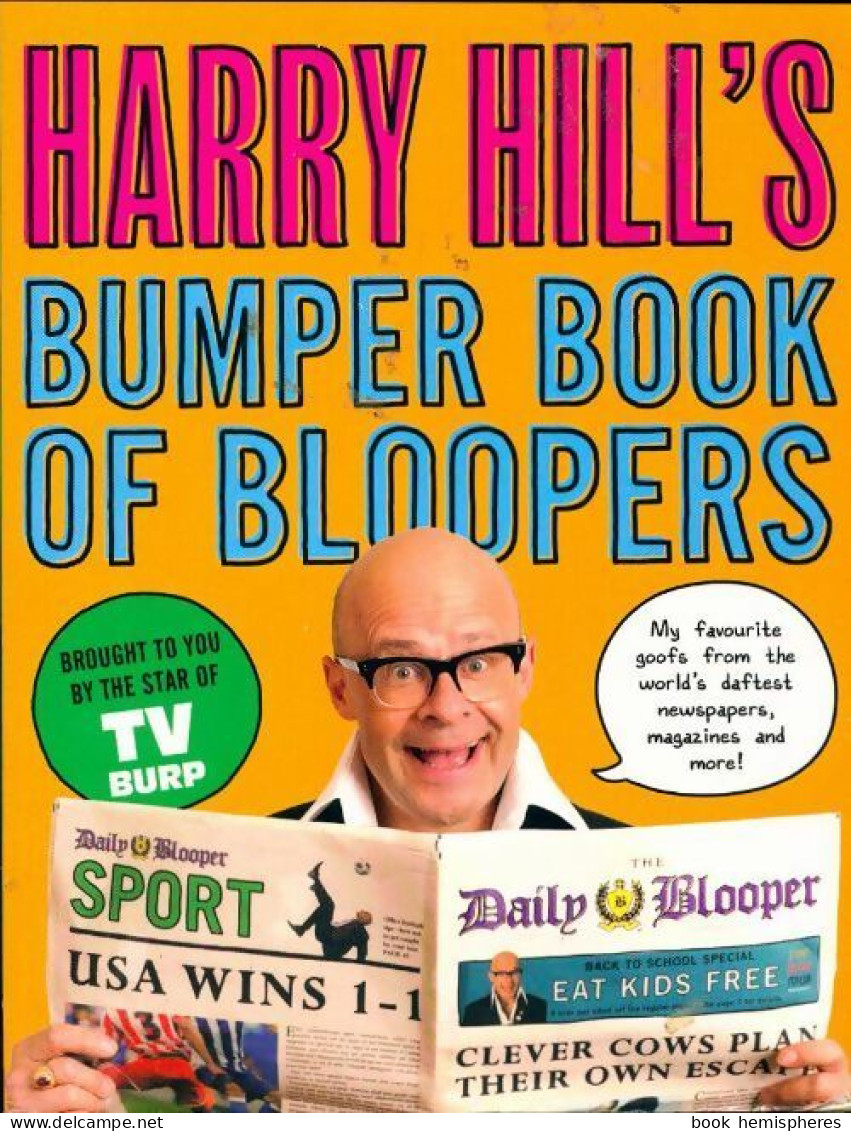 Harry Hill's Bumper Book Of Bloopers (1988) De Harry Hill - Humour