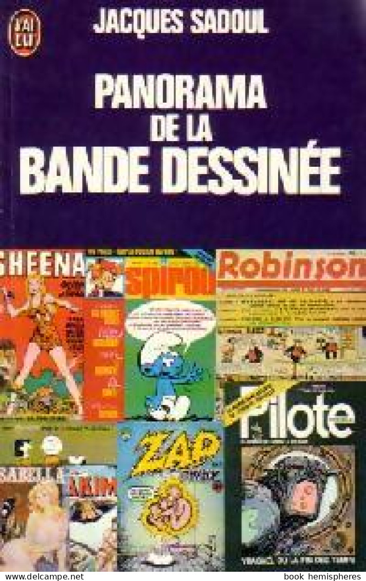 Panorama De La Bande Dessinée (1976) De Jacques Sadoul - Otros & Sin Clasificación