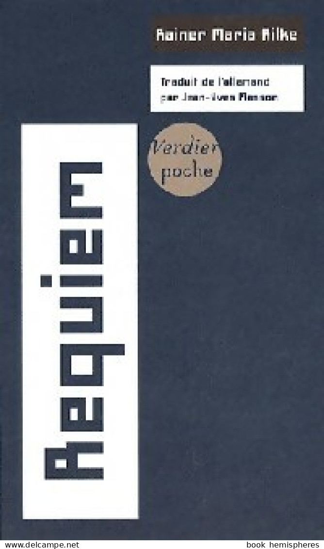 Requiem (2007) De Rainer Maria Rilke - Andere & Zonder Classificatie