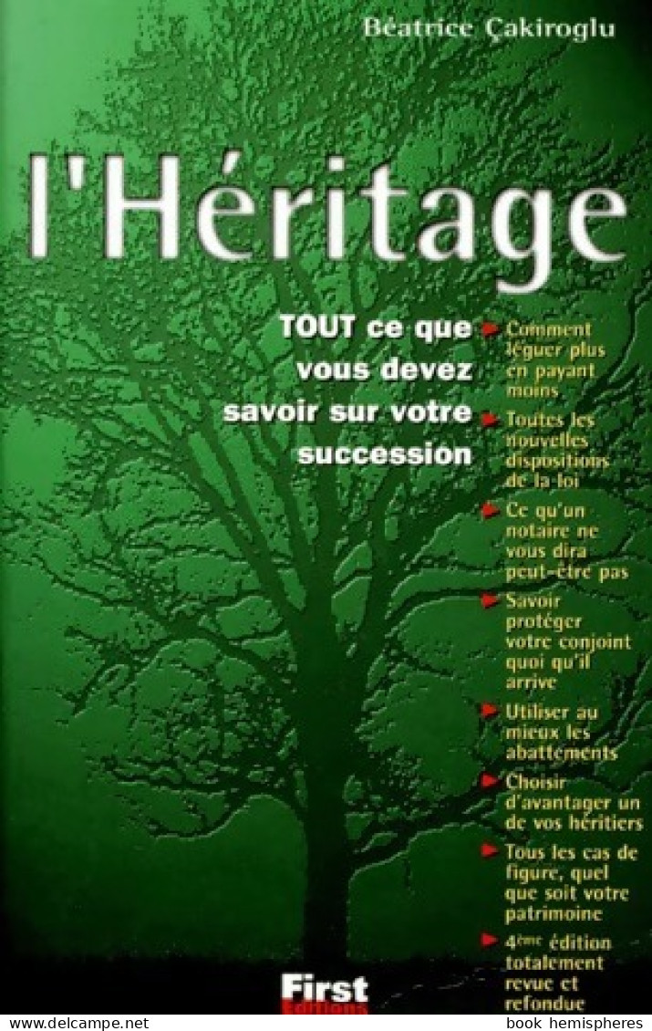 L'héritage (1997) De Béatrice Cakiroglu - Recht