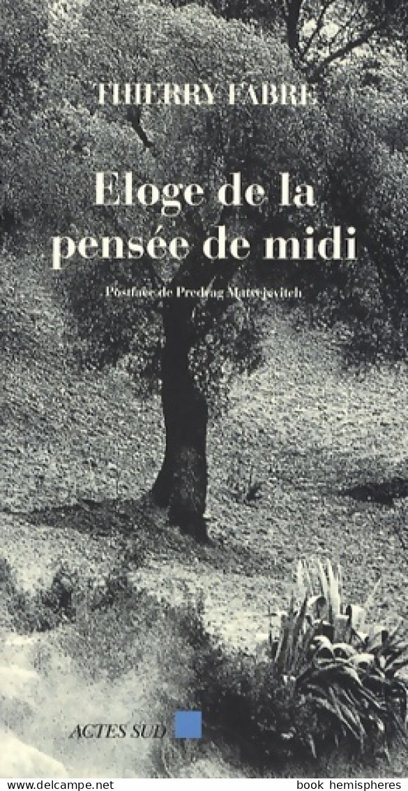 Eloge De La Pensée De Midi : POSTFACE DE PREDRAG MATVEJEVITCH (2007) De Thierry Fabre - Politique