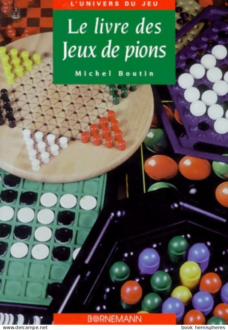Le Livre Des Jeux De Pions (1999) De M. Boutin - Palour Games