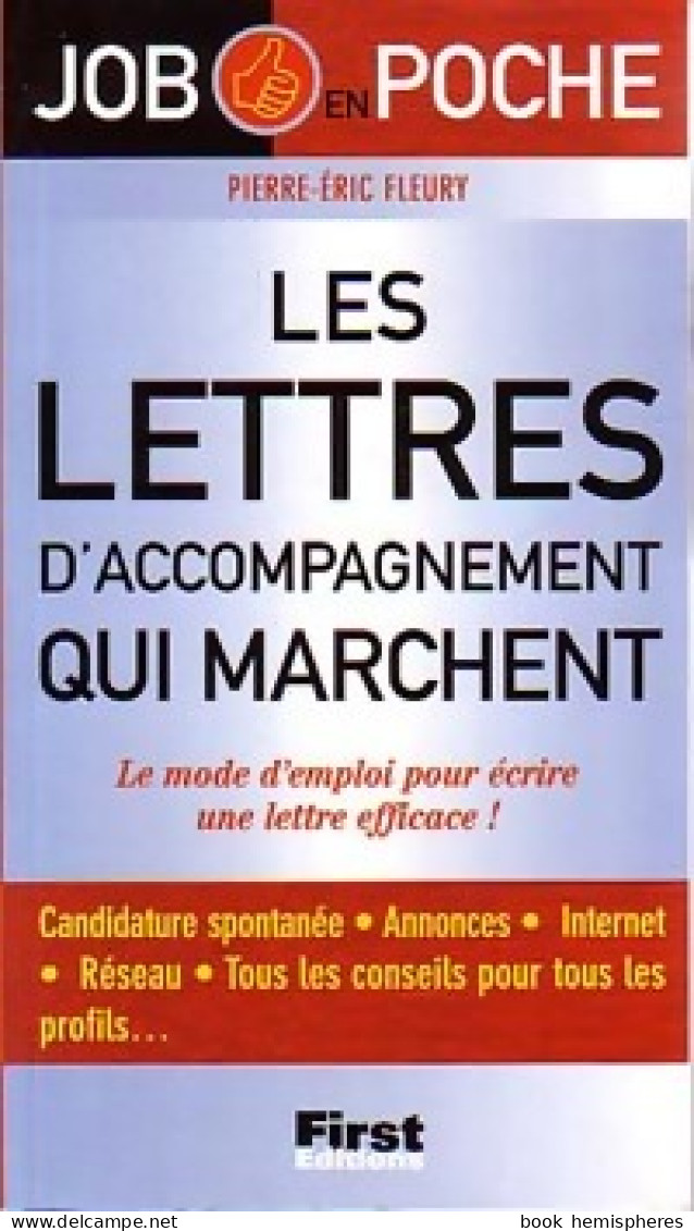 Les Lettres D'accompagnement Qui Marchent (2000) De Pierre-Eric Fleury - Autres & Non Classés