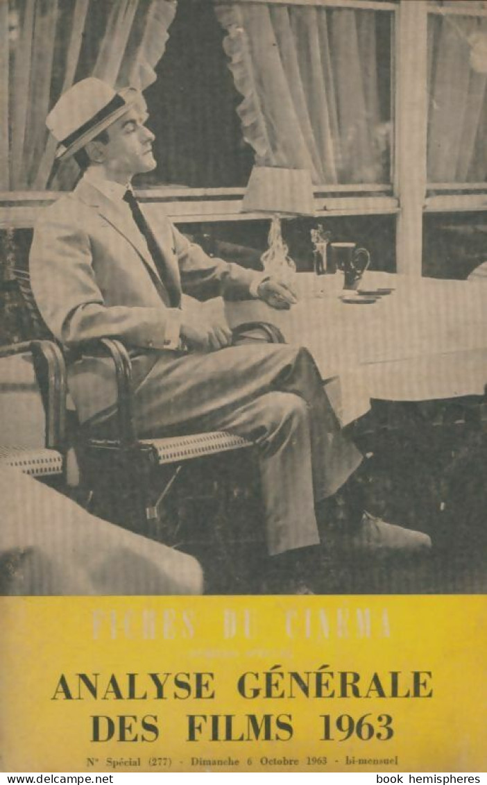  Analyse Générale Des Films 1963 (1963) De Collectif - Non Classés