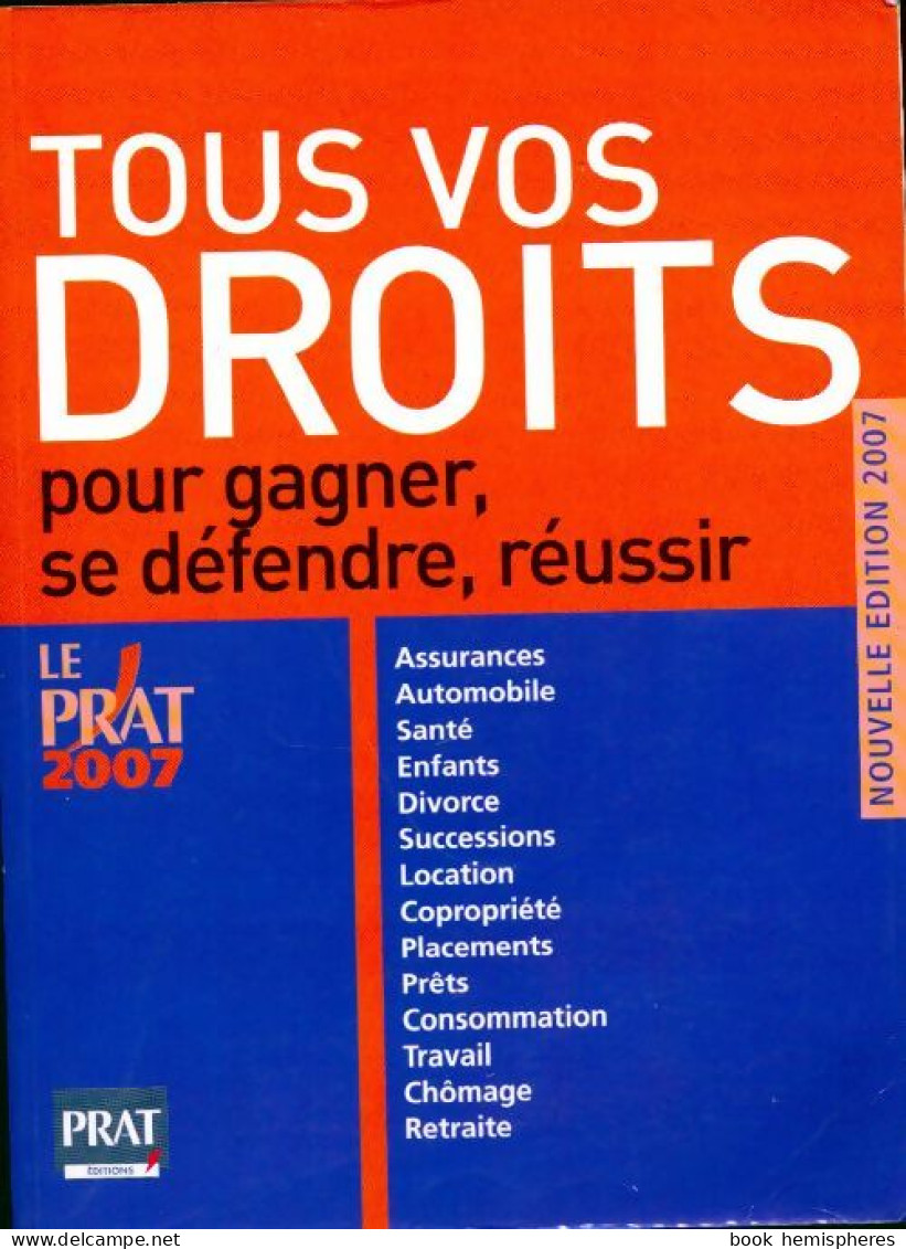 Tous Vos Droits 2007 (2006) De Isabelle Resmond-Michel - Diritto