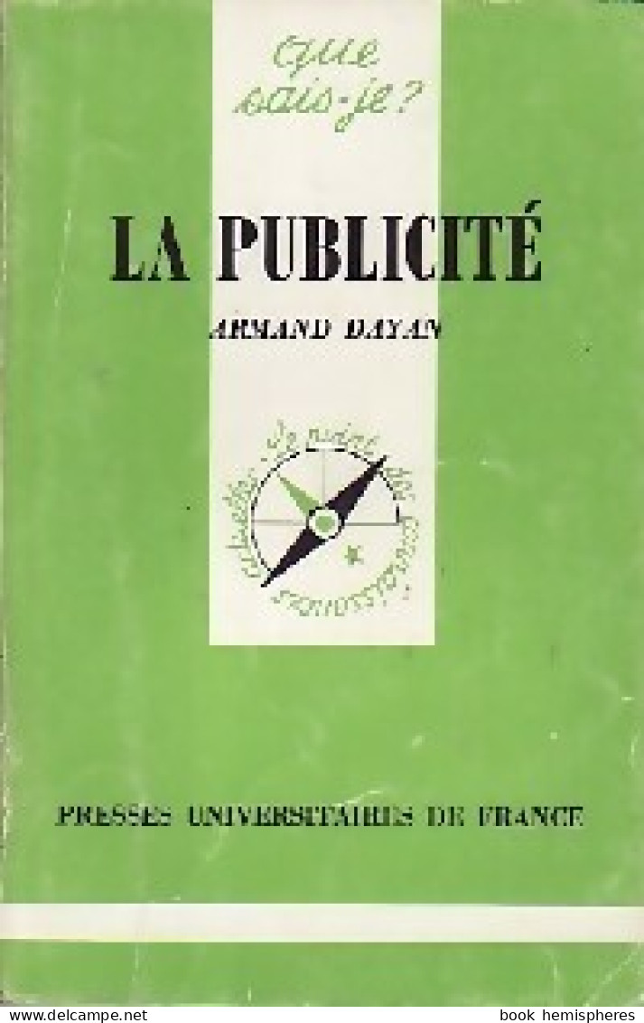 La Publicité (1995) De Armand Dayan - Handel