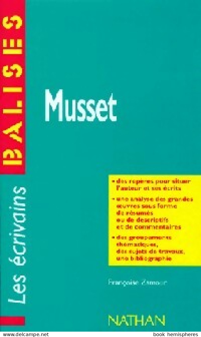Musset (1996) De Inconnu - Biographien