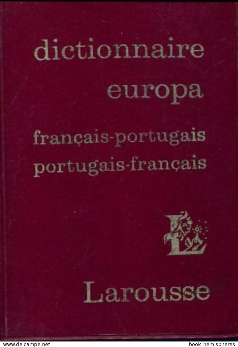 Dictionnaire De Poche Français-portugais, Portugais-français (1965) De Inconnu - Dictionnaires