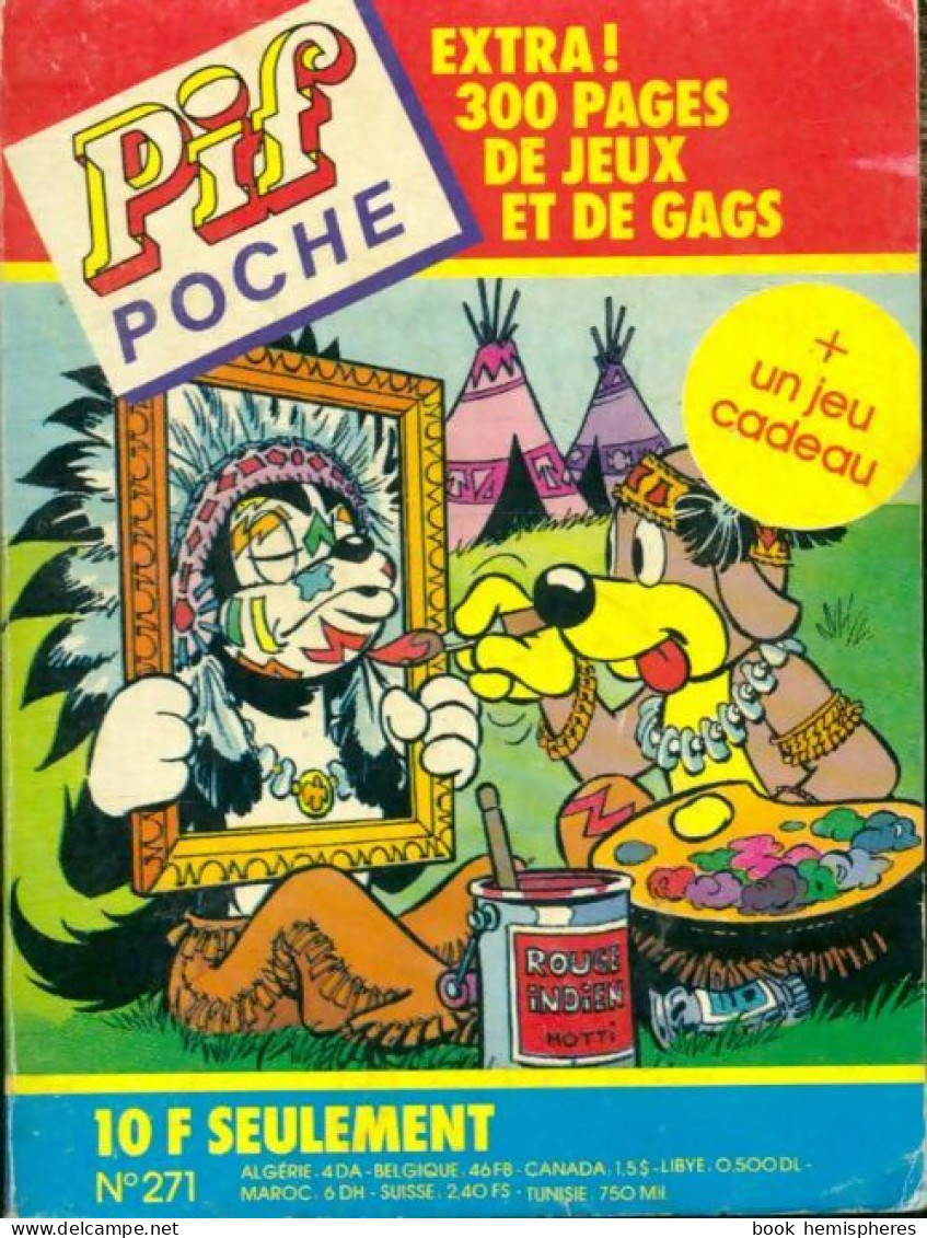 Pif Poche N°271 (1988) De Collectif - Autres & Non Classés