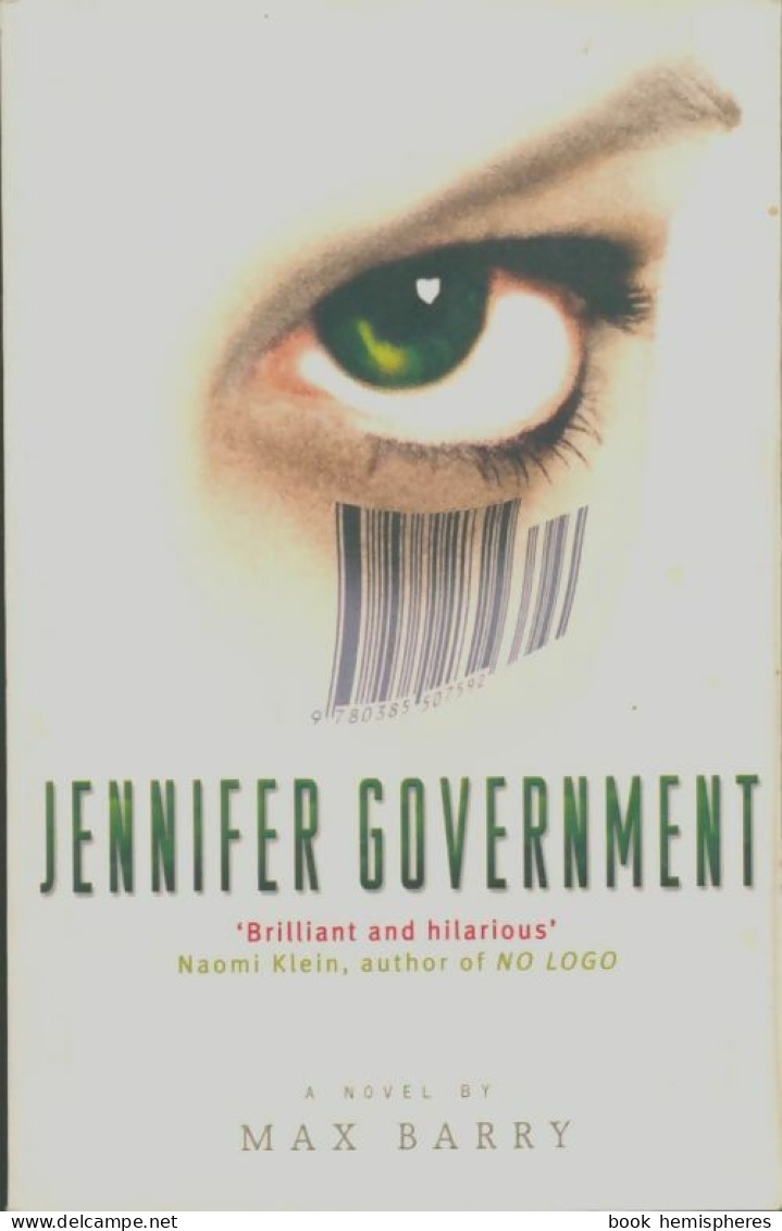 Jennifer Government (2004) De Max Barry - Autres & Non Classés