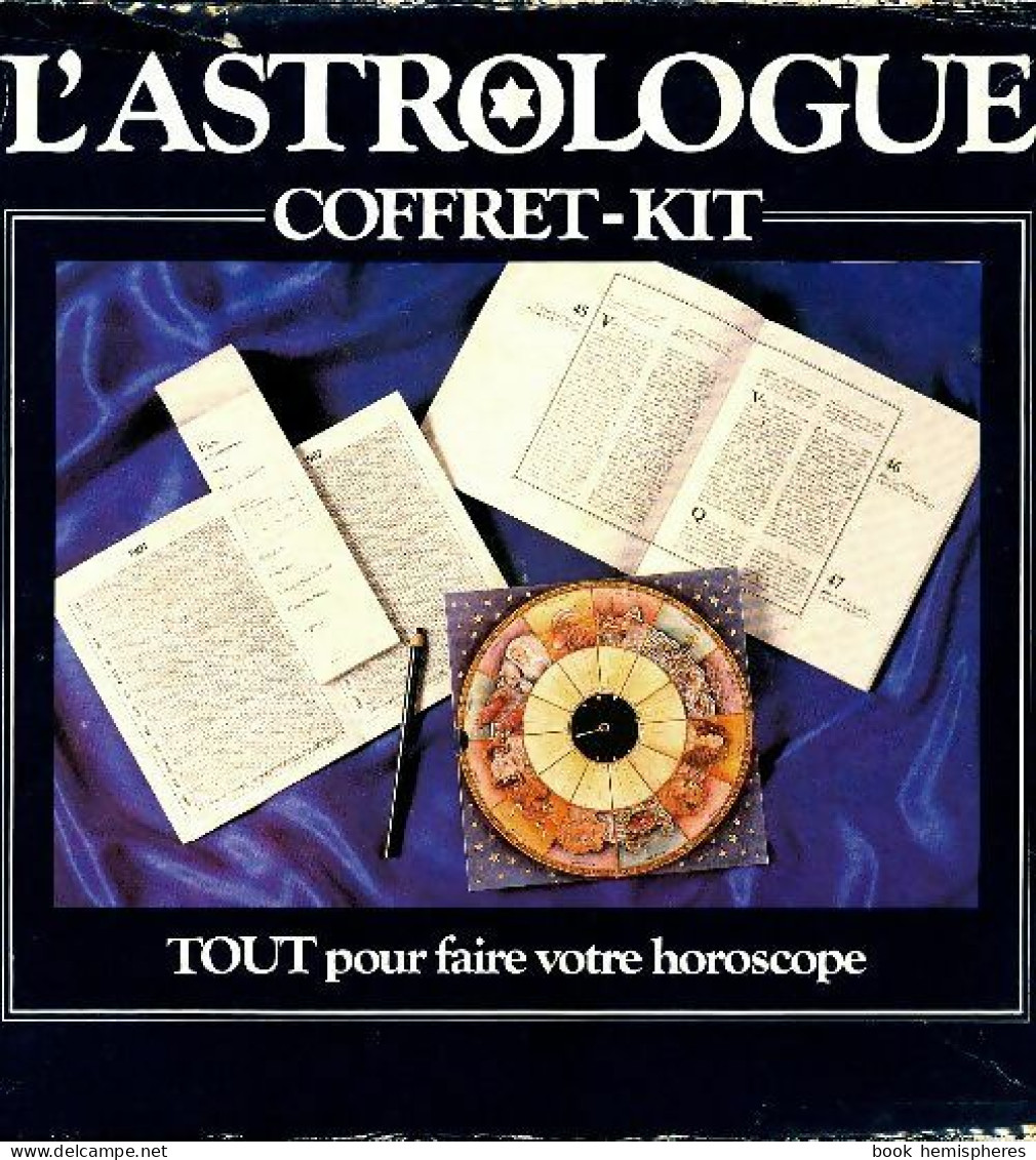 L'astrologue. Coffet-kit (1989) De Collectif - Esoterik