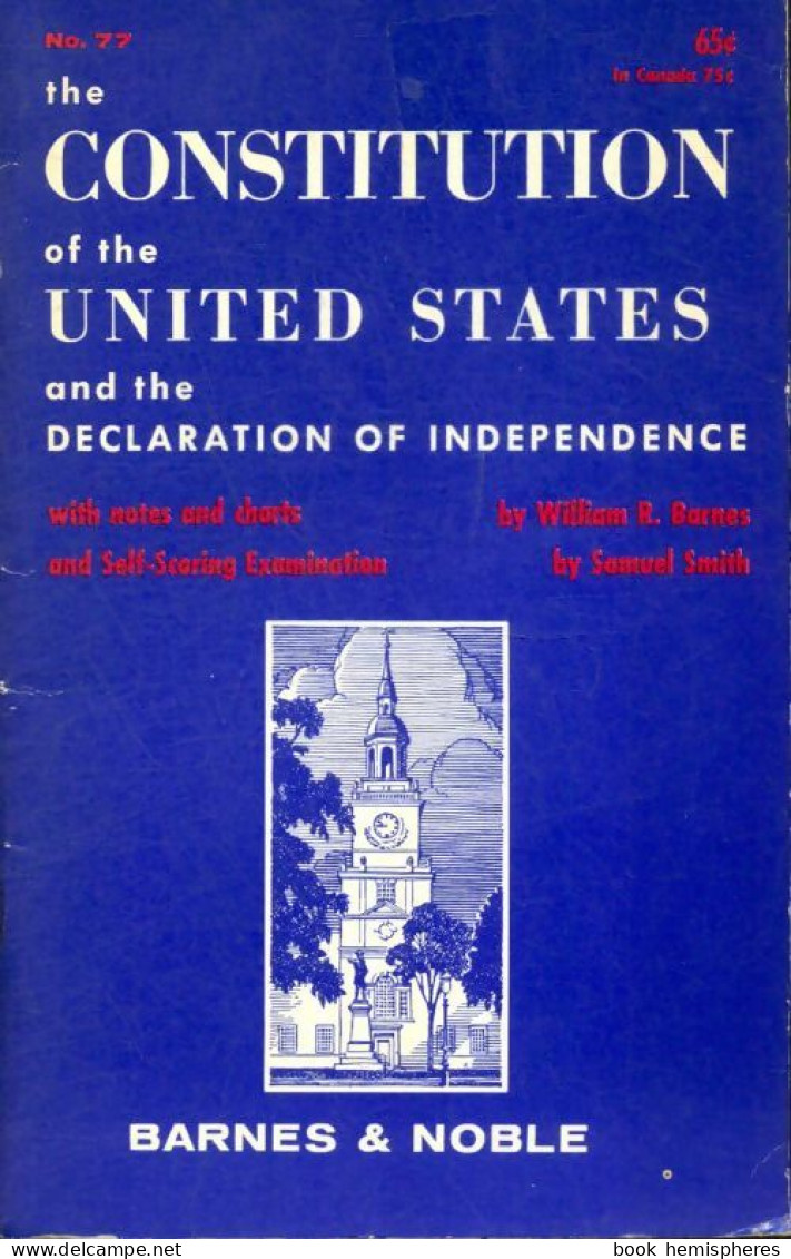 The Construction Of The United States And The Declaration Of Independence (1965) De Collectif - Ohne Zuordnung