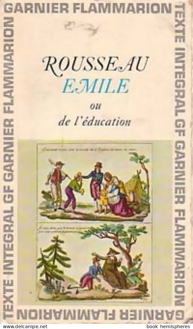 Emile Ou De L'éducation (1966) De Jean-Jacques Rousseau - Klassische Autoren