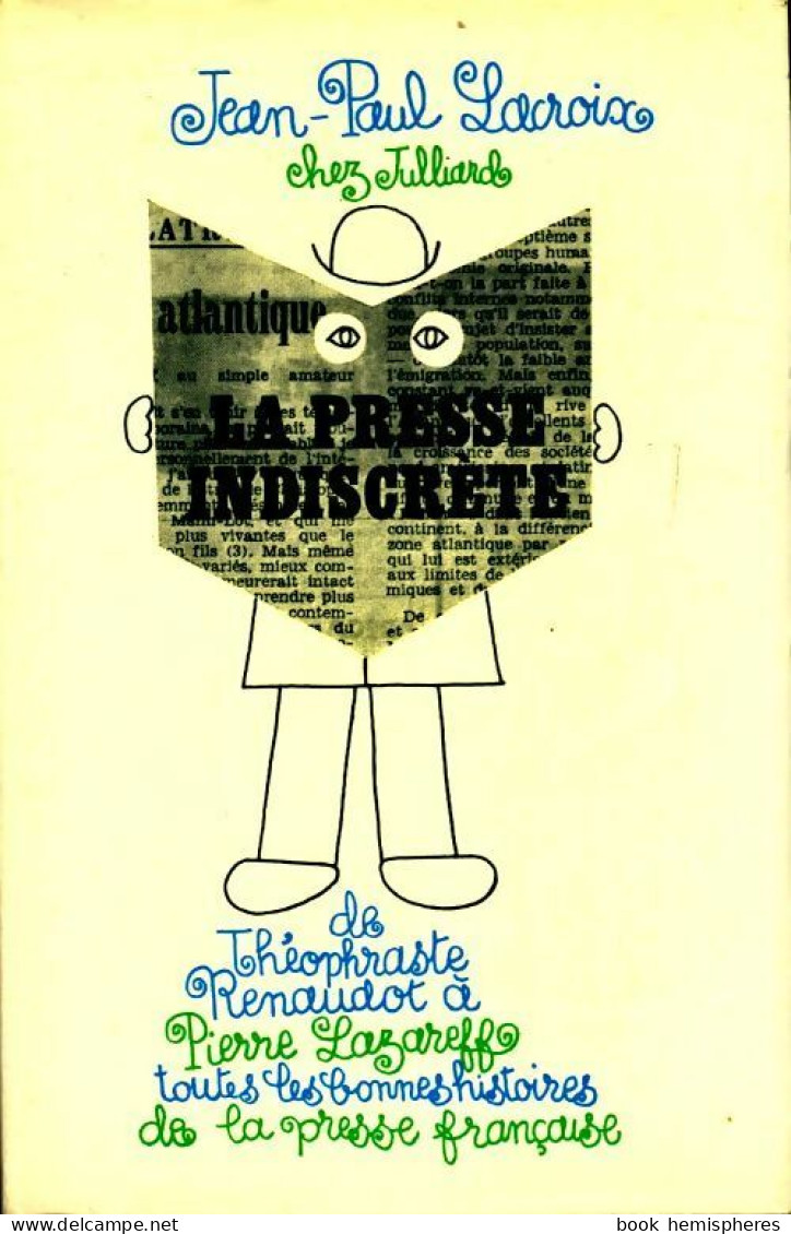 La Presse Indiscrète (1967) De Jean-Paul Lacroix - Nature