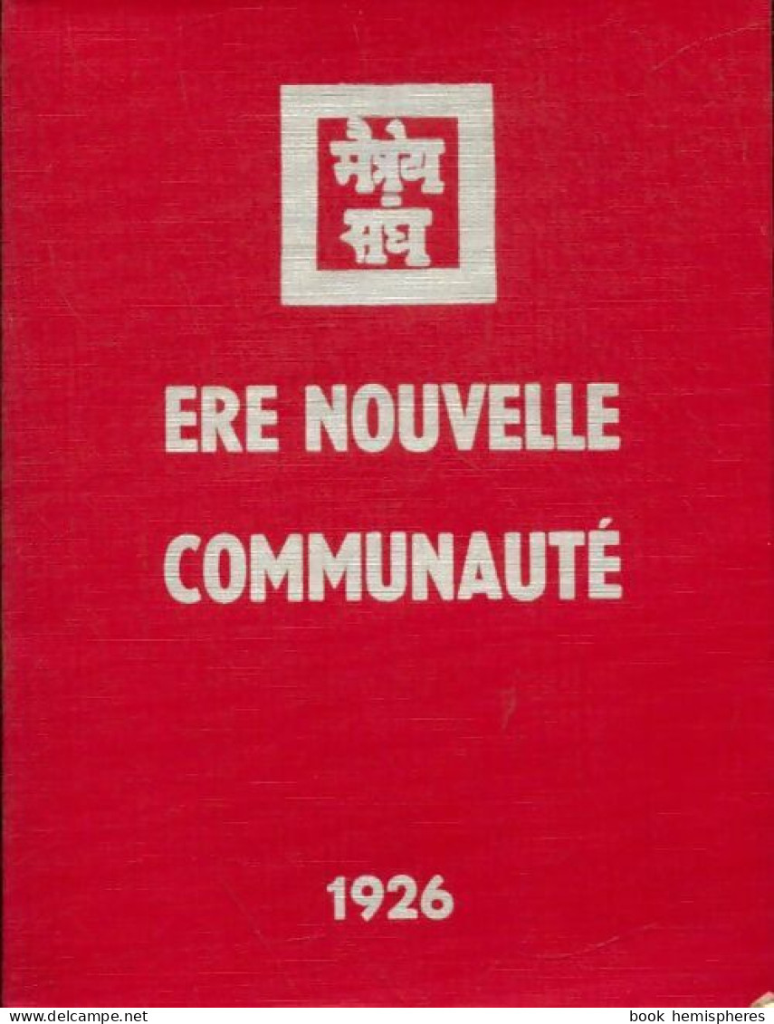 Ere Nouvelle Communauté (1979) De Collectif - Esotérisme