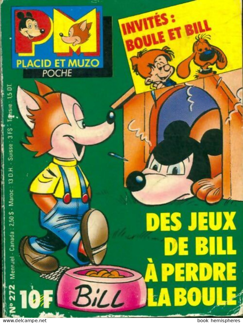 Placid Et Muzo Poche N°272 (1991) De Collectif - Autres & Non Classés