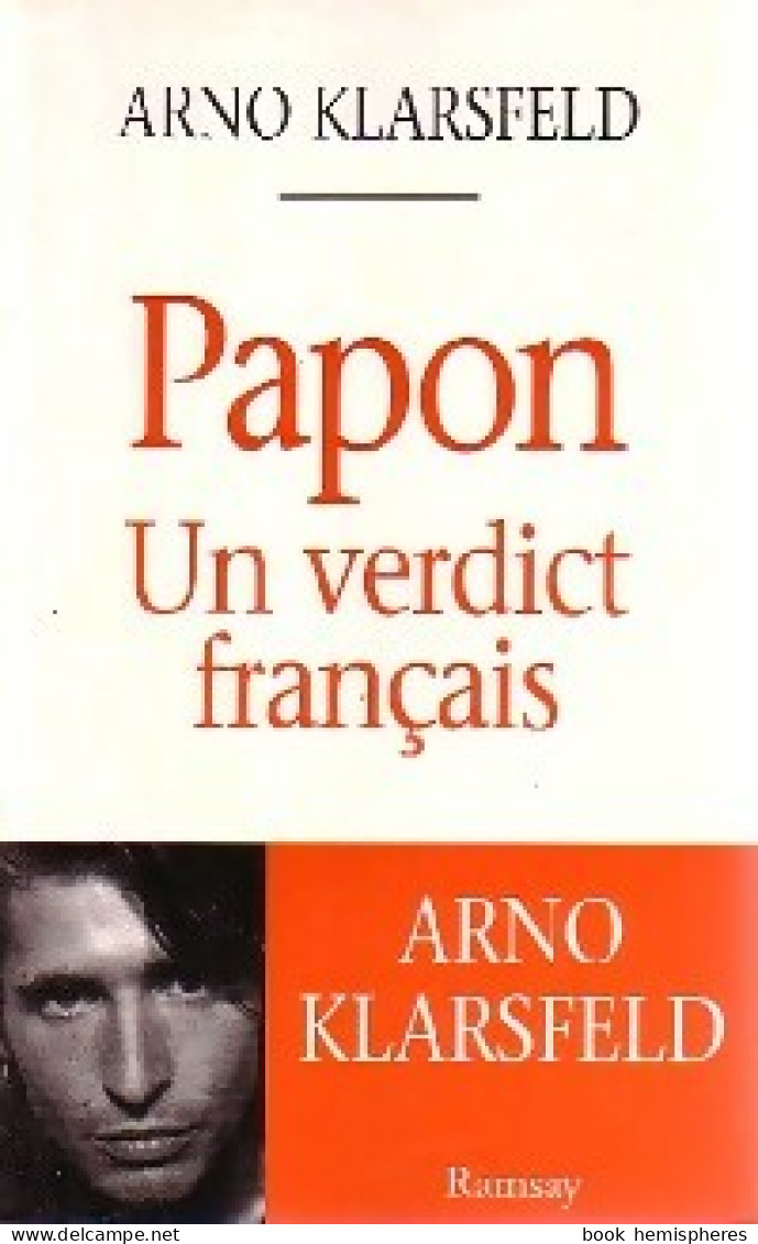 Papon. Un Verdict Français (1998) De Arno Klarsfeld - Politique