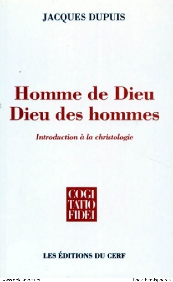 Homme De Dieu Dieu Des Hommes (1995) De Jacques Dupuis - Religion