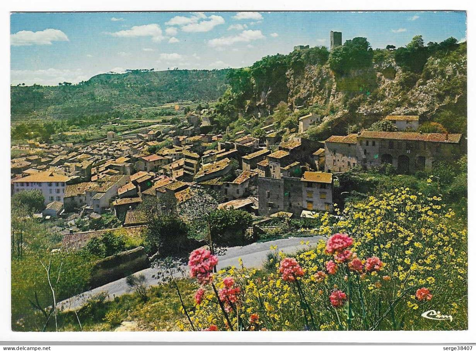 Cotignac - Vue Générale - Les Falaises - N°0432 # 3-24/15 - Cotignac