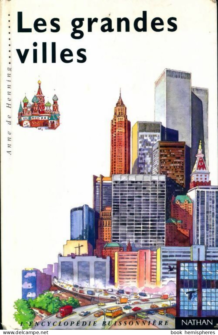 Les Grandes Villes (1991) De Anne De Henning - Dictionaries