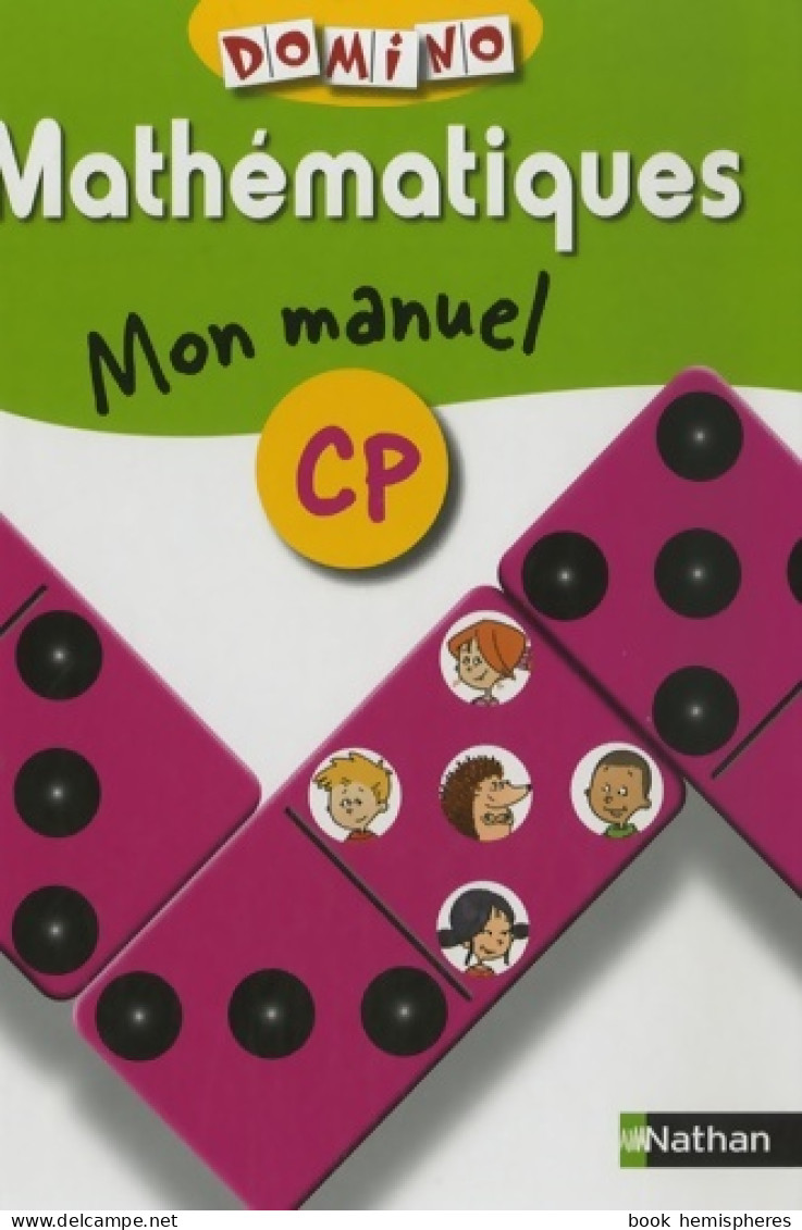 Domino CP Mon Manuel Mathématiques (2007) De Pierre Colin - 6-12 Years Old