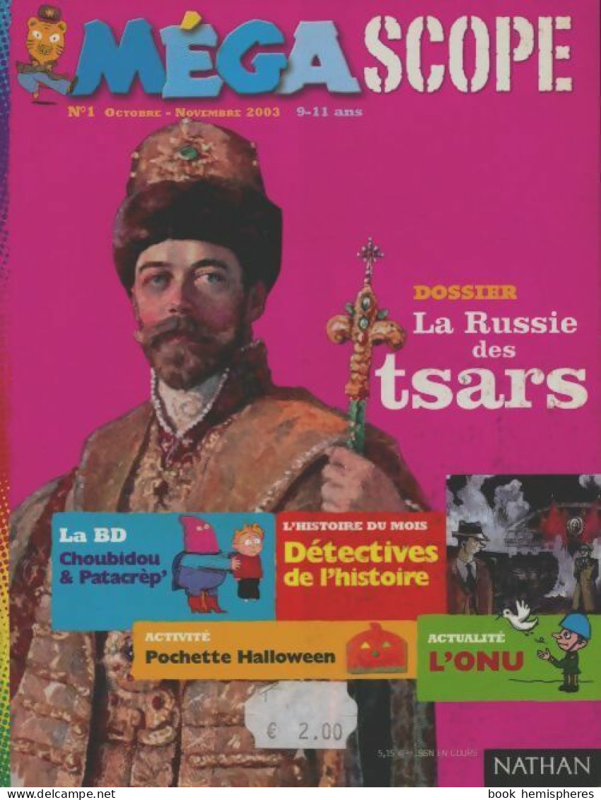 Mégascope N°1 : La Russie Des Tsars (2003) De Collectif - Zonder Classificatie