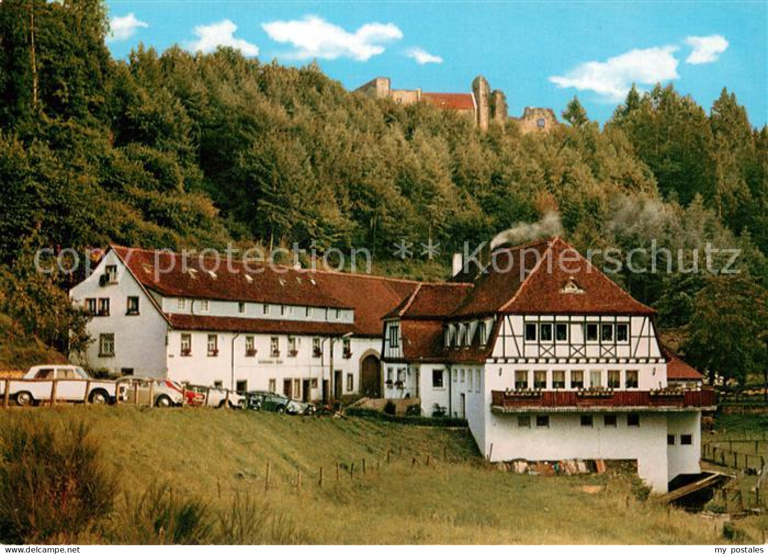 73722325 Karlstal Klugsche Muehle Aussenansicht Fachwerkstil Karlstal - Sonstige & Ohne Zuordnung