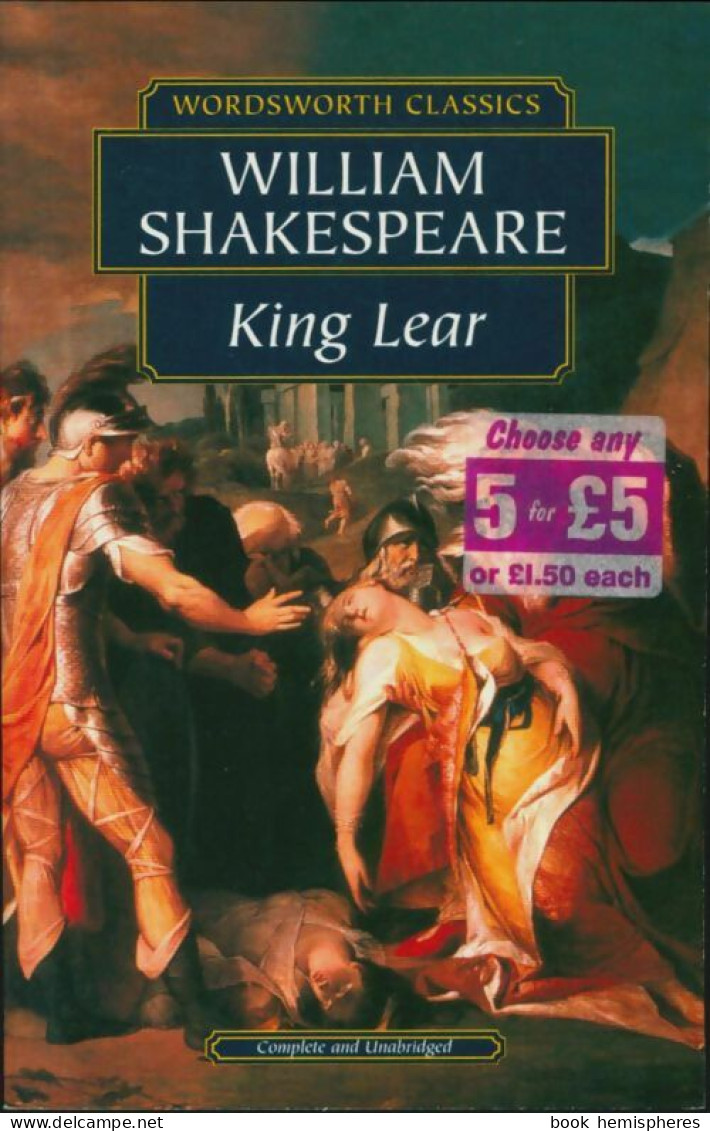 King Lear (1994) De William Shakespeare - Other & Unclassified