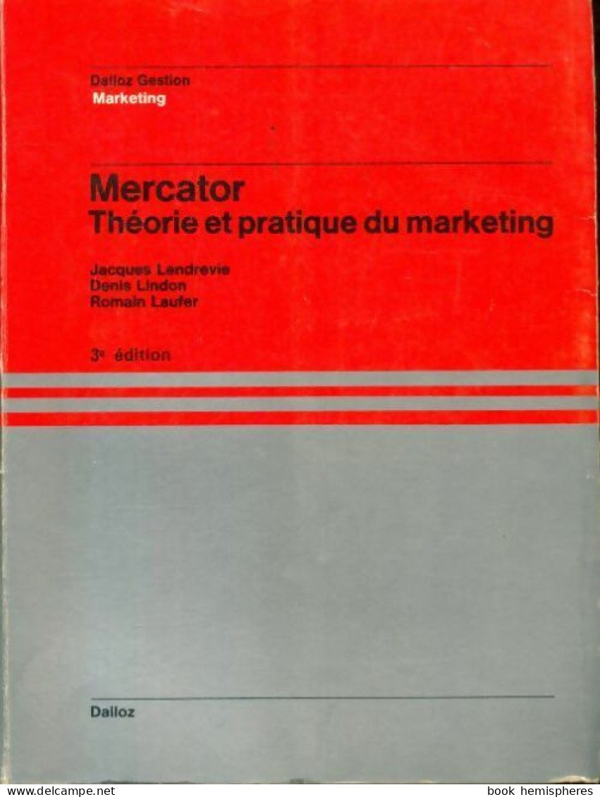 Mercator (1987) De Thomas Sandoz - Economie