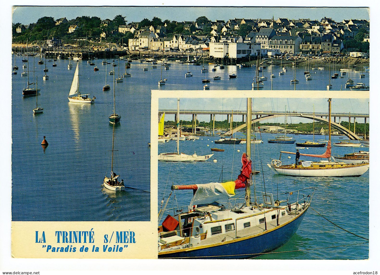 La Trinité-sur-Mer - Le Port De Plaisance Et Le Pont De Kerisper - La Trinite Sur Mer