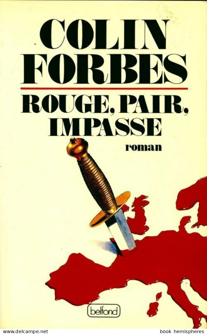 Rouge, Pair, Impasse (1991) De Ysa Dedeau - Other & Unclassified