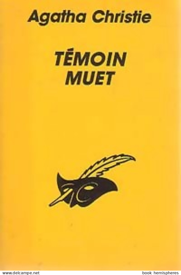 Témoin Muet (1991) De Agatha Christie - Other & Unclassified