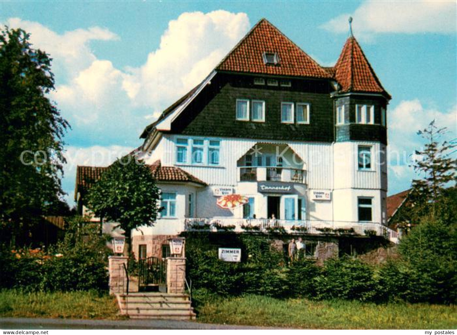 73722311 Braunlage Hotel-Pension Tannerhof Aussenansicht Braunlage - Sonstige & Ohne Zuordnung