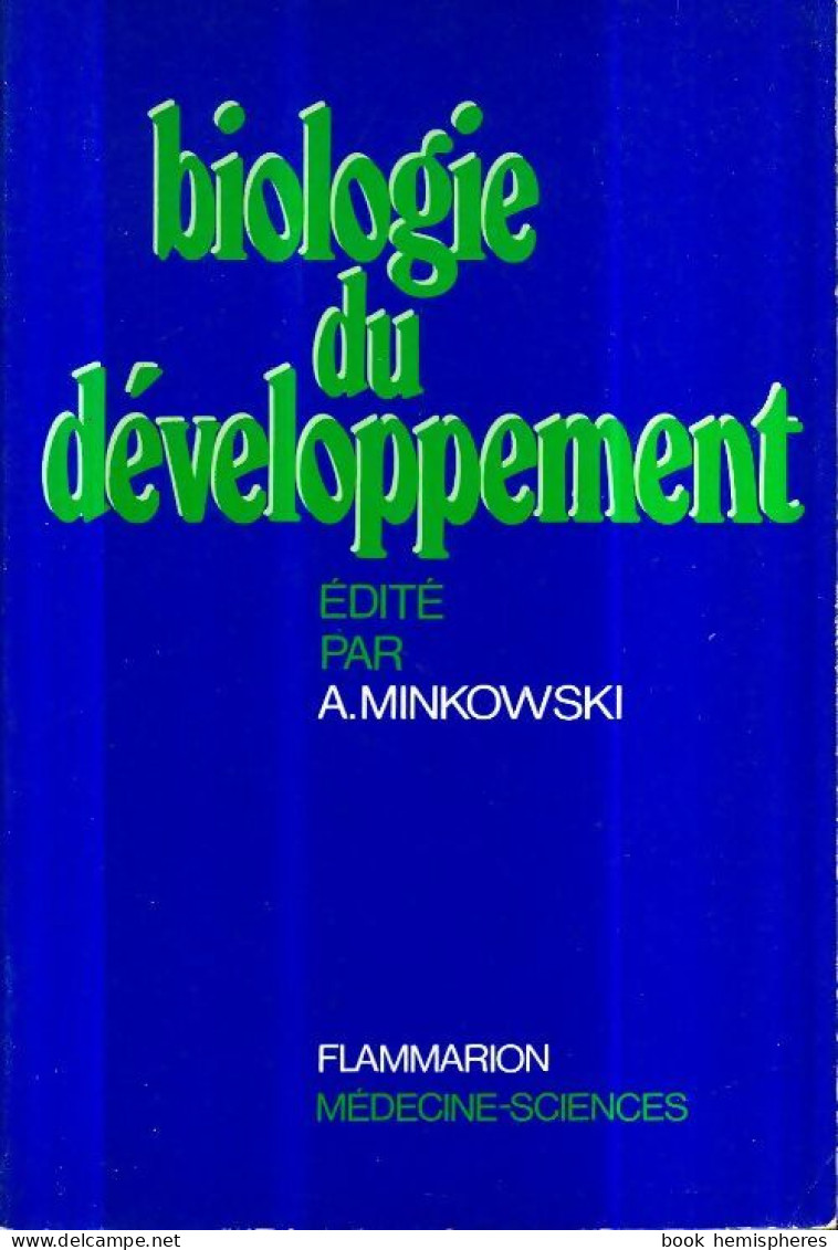 Biologie Du Développement : Aspects Multidisciplinaires (1992) De Alexandre Minkowski - 18 Años Y Más