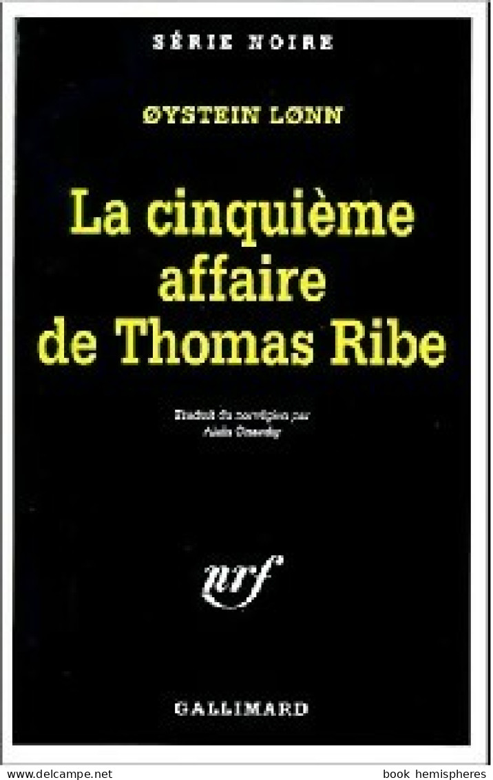 La Cinquième Affaire De Thomas Ribe (2001) De Oystein Lonn - Otros & Sin Clasificación