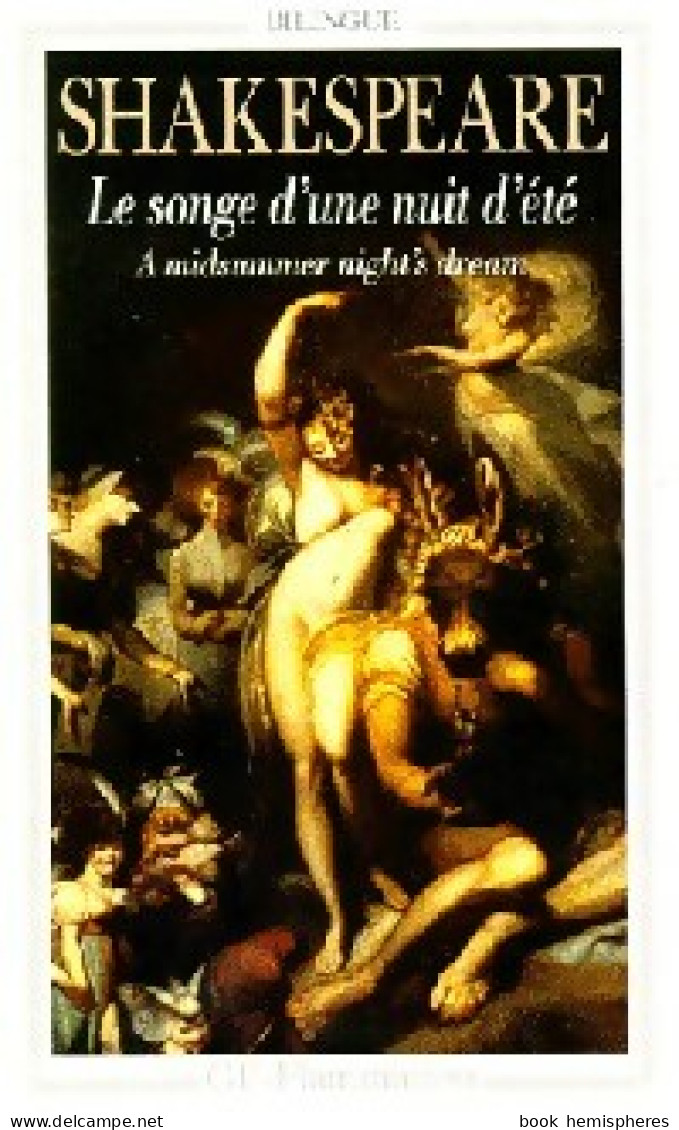 Le Songe D'une Nuit D'été / A Midsummer Night's Dream (1998) De William Shakespeare - Sonstige & Ohne Zuordnung