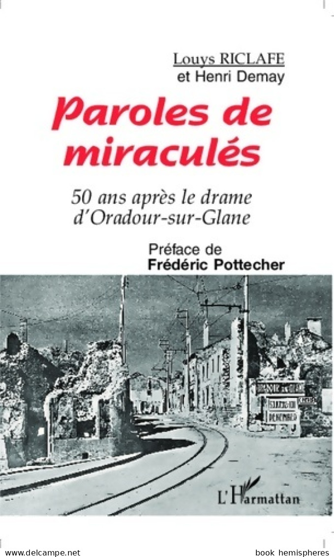 Paroles De Miraculés (2000) De Louys Riclafe - Histoire