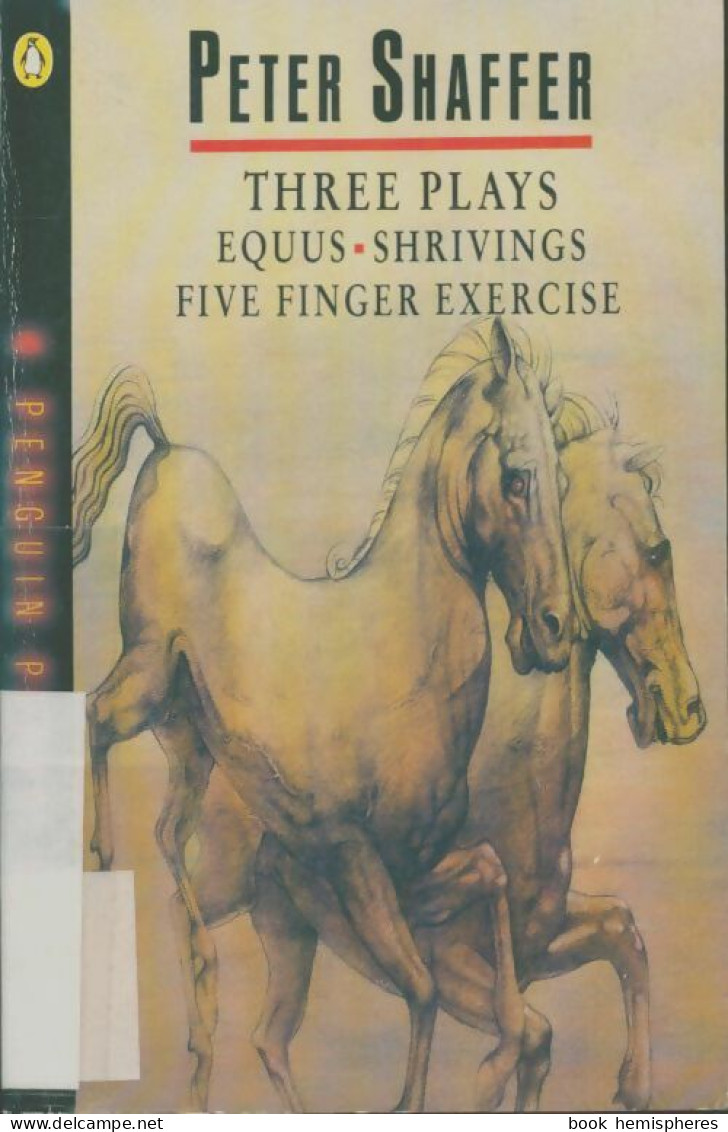 Equus (1976) De Peter Shaffer - Andere & Zonder Classificatie