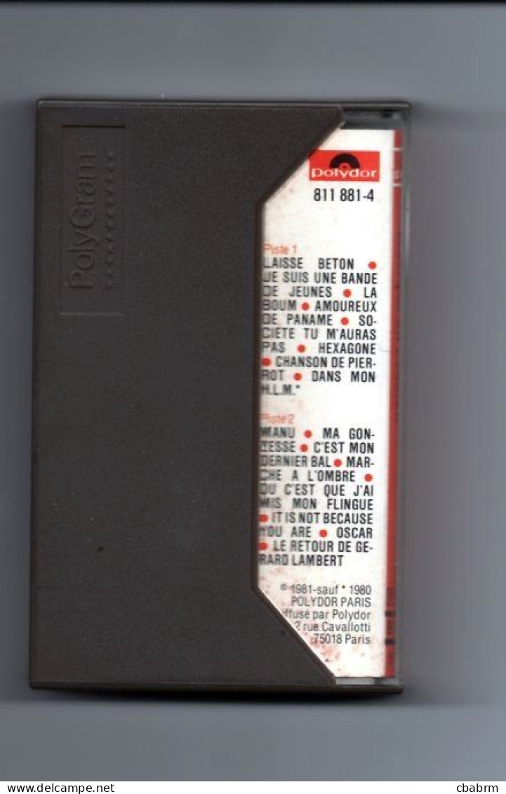 K7 CASSETTE RENAUD MUSIQUE EN EVASION 1981 FRANCE POLYDOR 811881-4 ORIGINALE - Cassettes Audio