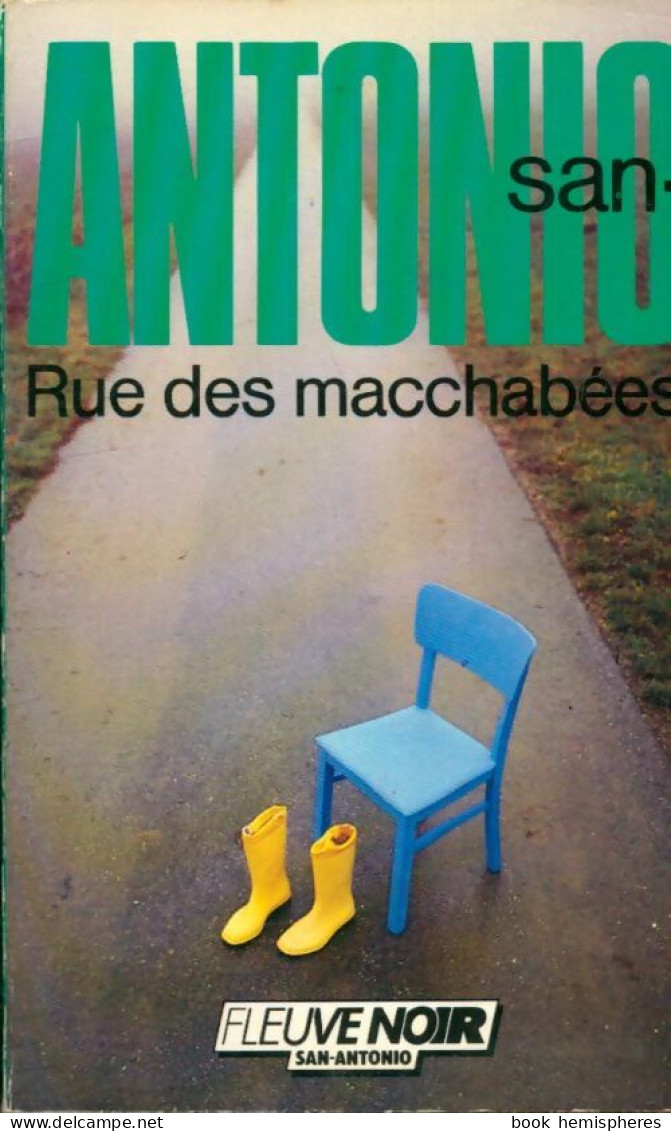 Rue Des Macchabées (1973) De San-Antonio - Sonstige & Ohne Zuordnung